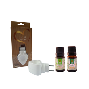 Difusor Elétrico Aromatizador 110v/220v + 2 Essências 10ml