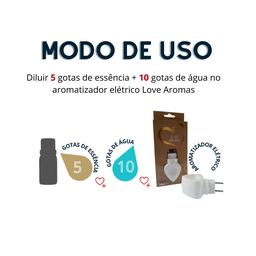Difusor Elétrico Aromatizador 110v/220v + 2 Essências 10ml - 4