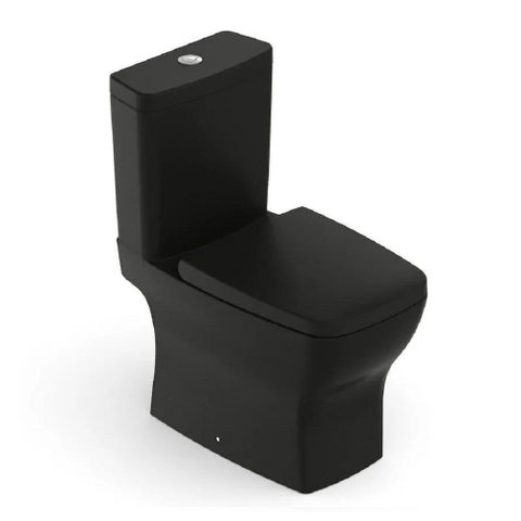 Kit Vaso Sanitario Caixa Acoplada Incepa Boss Black Matte 1897230081108
