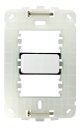 Ver imagem 3 de Conjunto 4×2 Interruptor Simples Moderno 10a 250v Margirius Linha B3 Ótimo Acabamento