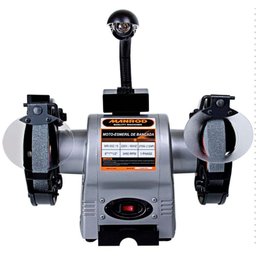 Moto Esmeril de Bancada Profissional com Iluminação, 370w - ½ Hp, 3.400 Rpm, (220v-mono) - 1