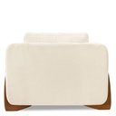 Ver imagem 6 de Kit 2 Poltronas Para Sala de Estar Lottus Linho Natural Pés Castanho - Pallazio