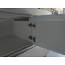 Ver imagem 4 de - Balcão Multi Uso para Cozinha e Sala de Jantar 1,80m Branco 100% Mdf 15mm Rino Móveis Donatello Br