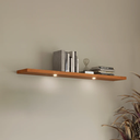 Ver imagem 1 de Prateleira 150 Cm com Led e Suporte Invisivel Dlc Freijó