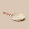 Frigideira Antiaderente 24cm de Ceramica e Aluminio Bege - Oikos - 2