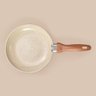 Frigideira Antiaderente 24cm de Ceramica e Aluminio Bege - Oikos - 3