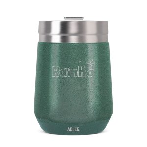 Copo Térmico Aduze Cuia Prime Mãe Rainha 300ml - Verde