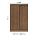 Ver imagem 3 de Guarda-roupa 2 Portas de Correr Max Madesa