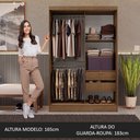 Ver imagem 4 de Guarda-roupa 2 Portas de Correr Max Madesa