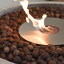 Ver imagem 5 de Lareira Ecológica Externa Cimento Queimador Inox 304 - Porak Bacia 80 cm