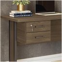 Ver imagem 4 de Gaveteiro De Mesa 2 Gavetas Com Chave Versatile Munique 37cm
