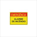 Ver imagem 1 de Placa - Alarme de Incêndio - 20cm X 15cm