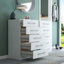 Ver imagem 3 de Cômoda Vitoria 10 Gavetas - Panorama Móveis