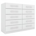 Ver imagem 3 de Cômoda Vitoria 10 Gavetas - Panorama Móveis