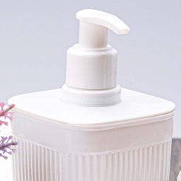 Kit Porta Sabonete Líquido 420ml e Porta Escova de Dente - 4