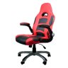 Cadeira Gamer Eudes C/ Apoio de Braço Retrátil TECIDO PU VERMELHO By Art Design - 1