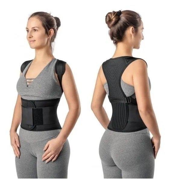 Corretor Postural Support Estreito Hidrolight OR1454, Cor: PRETO, Tamanho: G - 2