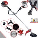 Ver imagem 1 de Roçadeira Multifuncional Anmax Cg520p À Gasolina 52cc 2,2hp 10.000rpm C/ 6 Opções de Corte