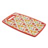 Tabua P/corte Lyor de Plastico Fruits Vermelha 37x23x1cm - 2