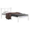 Ver imagem 1 de Cama de Aço Solteiro Tubular 0.78 Branca Jane Shop Jm