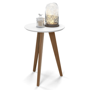 Mesinha Lateral Liv Branca Soft Eco Wood Matic