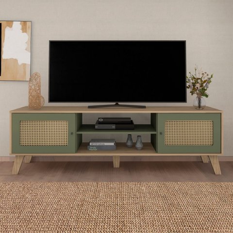 Rack para TV até 75 Polegadas Charlotte 2 Portas - Artely Móveis