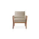 Ver imagem 2 de Poltrona Julia Linho Bege 06T