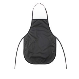 Kit 20 Unidades Avental de Cozinha e Lavanderia Impermeável Preto Liso Uniforme - 1