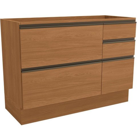 Balcão 120 cm 1 Porta 4 Gavetas Kappesberg Maxxi - G746