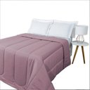 Ver imagem 4 de Edredom Charme Micropercal Queen 1 Peça 200 Fios 100% Poliéster - Rose