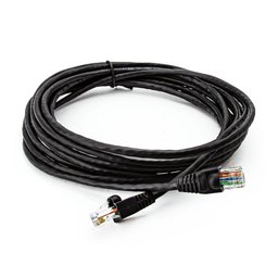 Cabo de Rede Nexans Cat5e Montado Preto - 5 Metros - 1