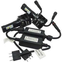 Kit Par Lâmpada Super Ultra Led Plus Automotiva H15 12000 Lumens 6500k Cinoy Yn-lslh15p - 6