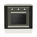 Ver imagem 6 de Balcão para Forno de Embutir 80 X 60 Cm com Tampo Branco/preto Agata, Glamy Madesa