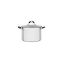 Ver imagem 1 de Espagueteira Solar Silicone em Aço Inox com Fundo Triplo com Tampa de Vidro 24 Cm 7,8 L