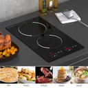 Ver imagem 6 de Gtkzw Cooktop de Indução Duplo 12" com 2 Queimadores e 9 Níveis (preto)