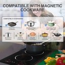 Ver mais imagens de Gtkzw Cooktop de Indução Duplo 12" com 2 Queimadores e 9 Níveis (preto)