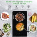 Ver imagem 7 de Gtkzw Cooktop de Indução Duplo 12" com 2 Queimadores e 9 Níveis (preto)