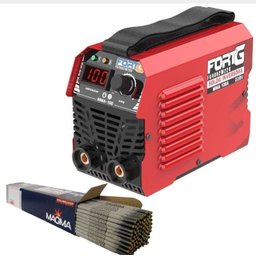 Máquina de Solda Inversora Mma 100a Fg4002 220v Kit Eletrodo - 1