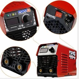 Máquina de Solda Inversora Mma 100a Fg4002 220v Kit Eletrodo - 5