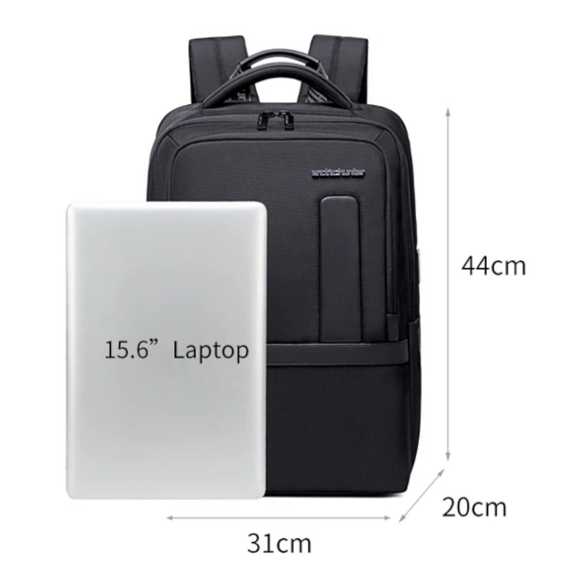 Mochila Viagem Executiva Negócios Impermeável Expansível 23l - 2