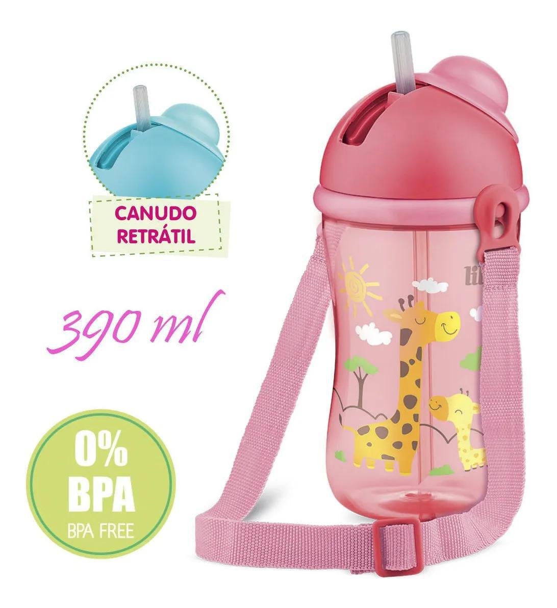 Copo Cantil Antivazamento Infantil 390ml - Lillo - 2