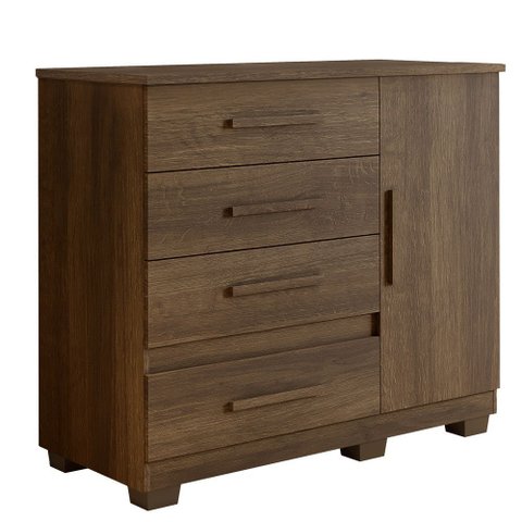 Cômoda New Florença 4 Gavetas 1 Porta com Sapateira - Benetil