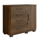 Ver imagem 1 de Cômoda New Florença 4 Gavetas 1 Porta com Sapateira - Benetil