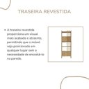 Ver imagem 5 de Kit 2 Estantes Livreiros para Escritório e Home Office Arbos Bege/Olmo/Branco Artany