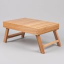 Ver imagem 3 de Mesa de Café da Manhã Dobrável Madeira Maciça Bandeja para Cama Rbm