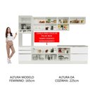 Ver imagem 5 de Cozinha Completa Madesa Lux 320004 Com Armário E Balcão