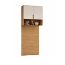 Ver imagem 2 de Ponte Modulada Cabeceira Aérea Solteiro 2 Portas 100cm 100% MDF Trend Altezza