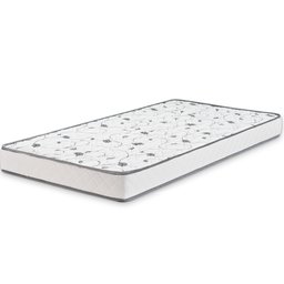 Colchão Solteiro Espuma D33 Certificada 88x188x14cm Bf Colchões - 1