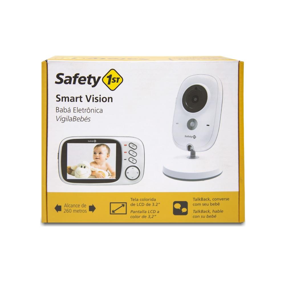 Babá Eletrônica Smart Vision White - Safety 1 St - 6