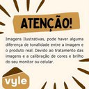 Ver mais imagens de Kit 3 Poltronas Fontana Couro Preto Base em Madeira com Metal Preto